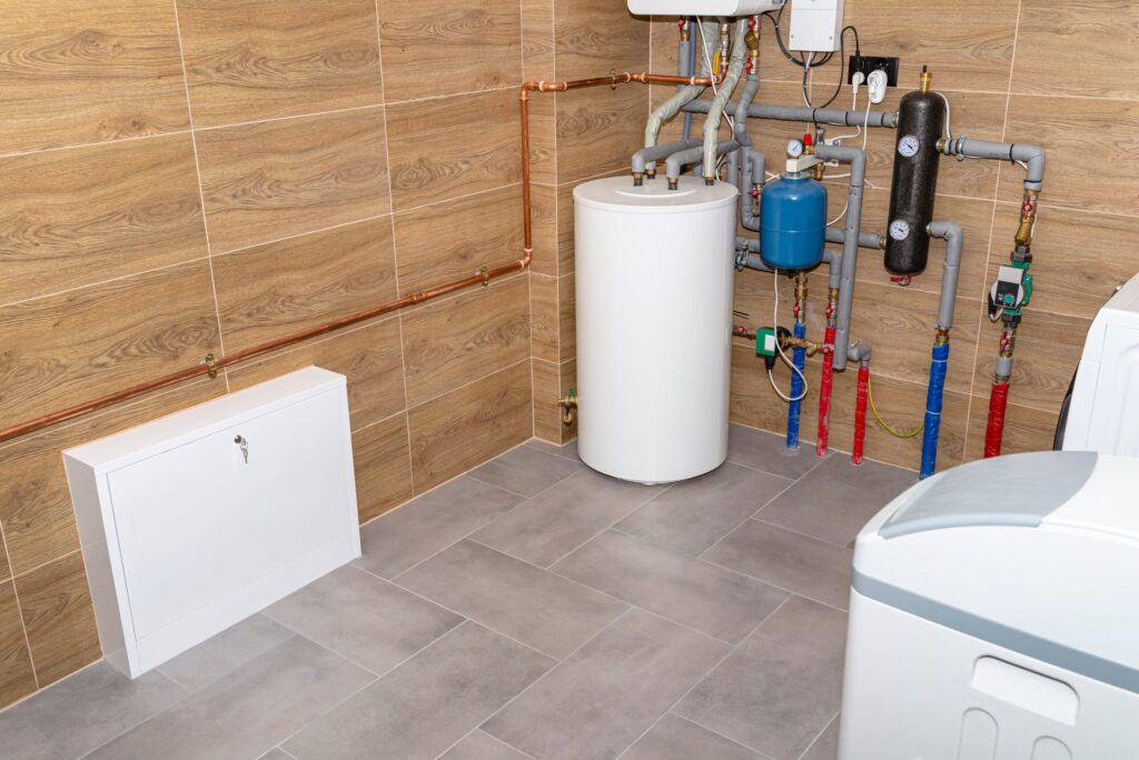 Residential water heater and plumbing system installed in Boca Raton